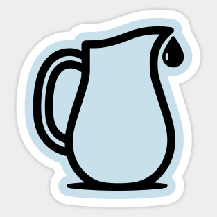 Water Pitcher Sticker